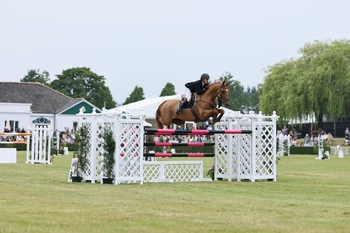 Rebecca Marsh and Stevie G Step to Success in the International Stairway at the Great Yorkshire Show Rebecca Marsh and Stevie G Step to Success in the International Stairway at the Great Yorkshire Show